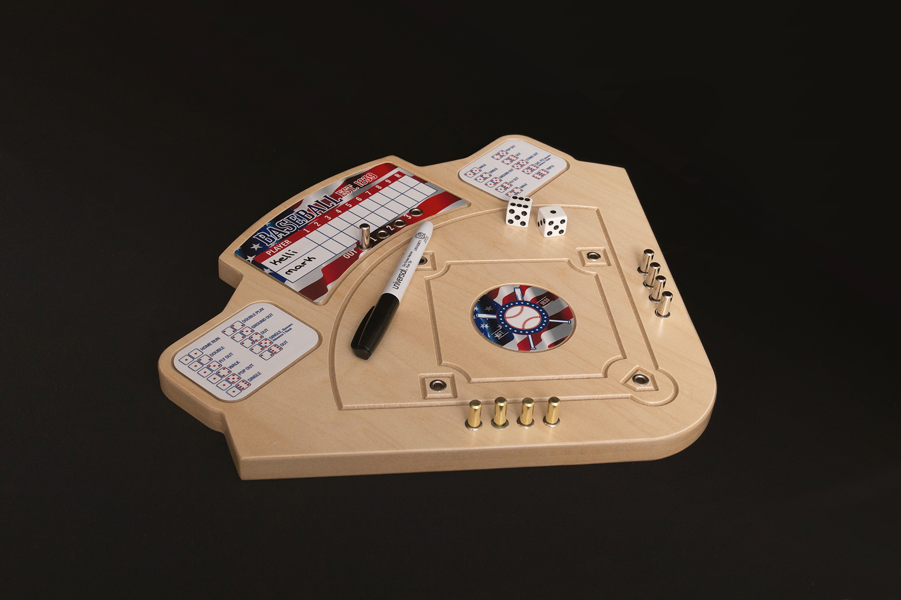 Play America's National Pastime on our Patriotic Baseball Game. 